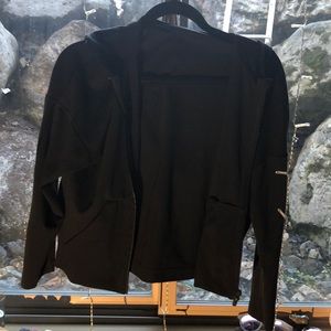 Crop Lightweight Black Lululemon Jacket